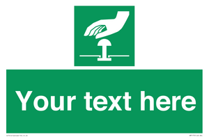 Custom Safe condition: Emergency stop button